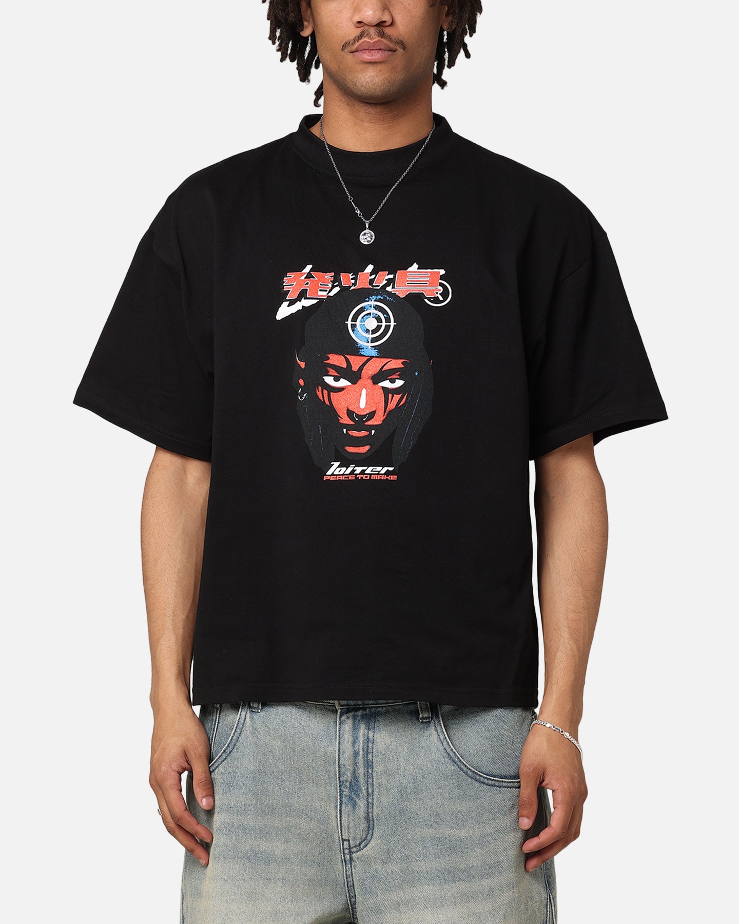 Loiter Love Sick T-Shirt Black