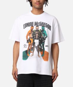 UFC By Culture Kings Conor McGregor The Notorious Heavy T-Shirt White