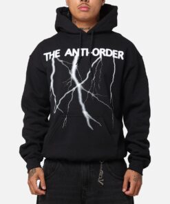 The Anti Order Voltage Hoodie Black