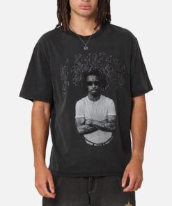 21 Savage Photo T-Shirt Washed Black