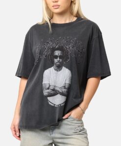 21 Savage Photo T-Shirt Washed Black