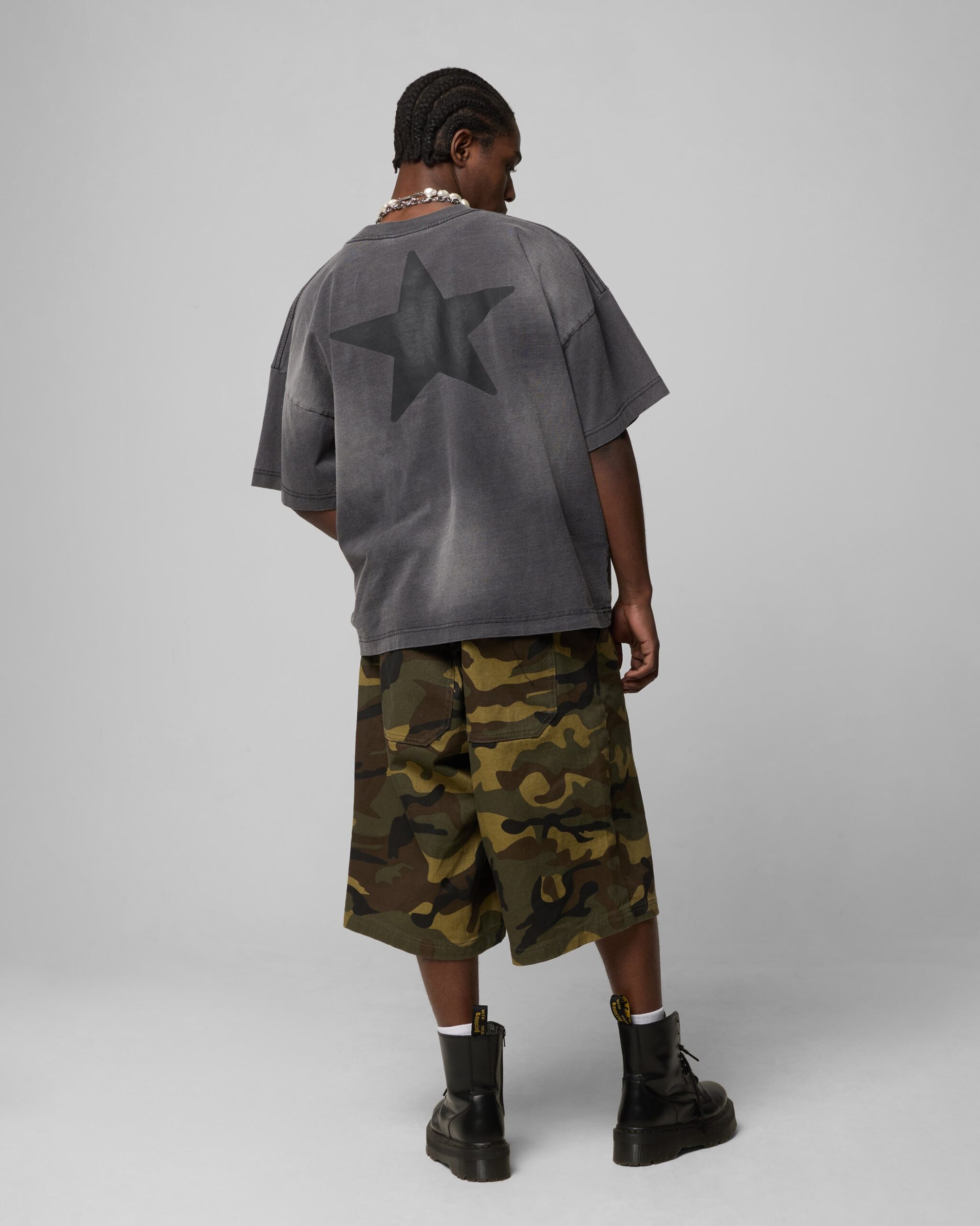 Loiter Celestial T-Shirt Charcoal