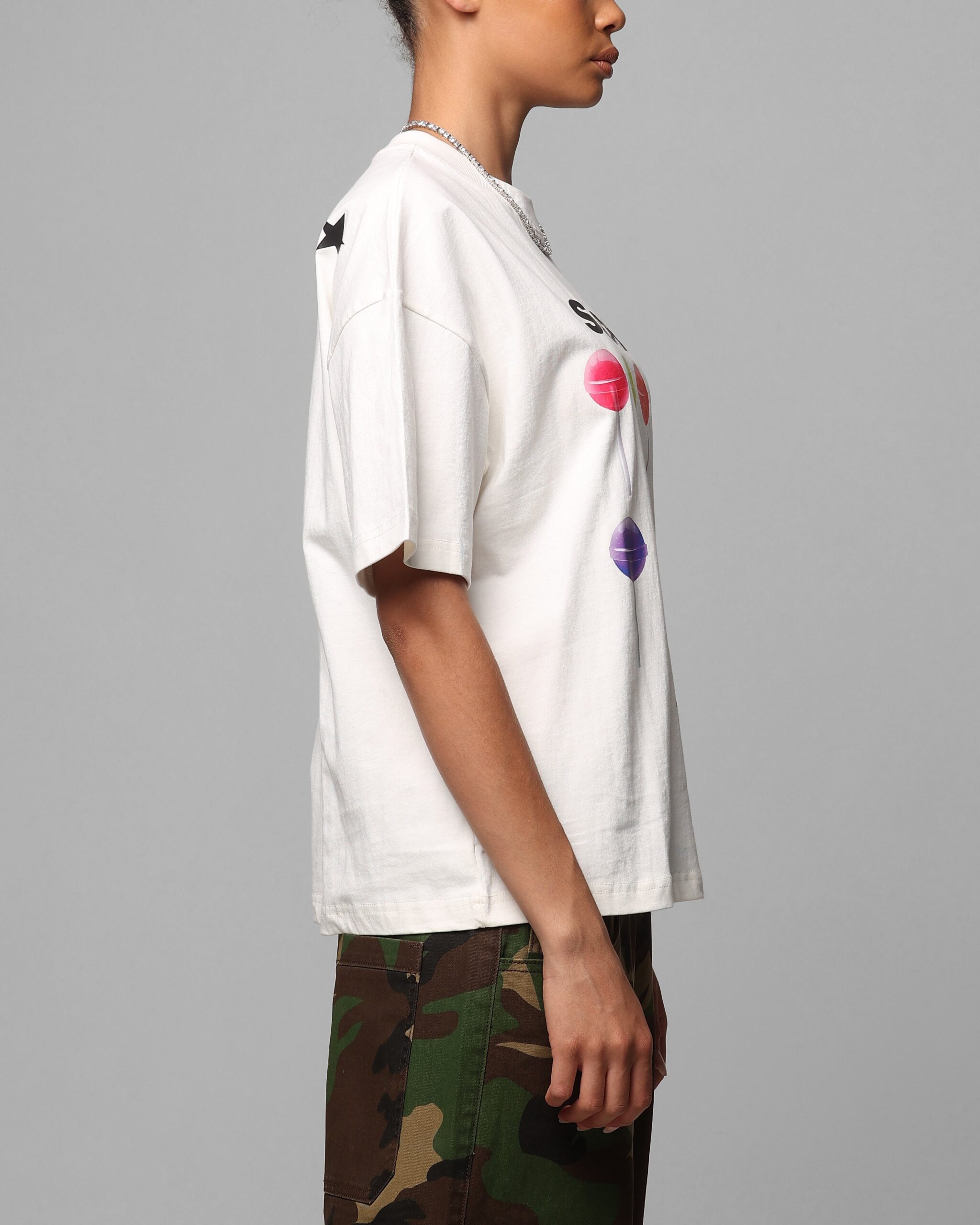 Loiter Sucka T-Shirt Off White