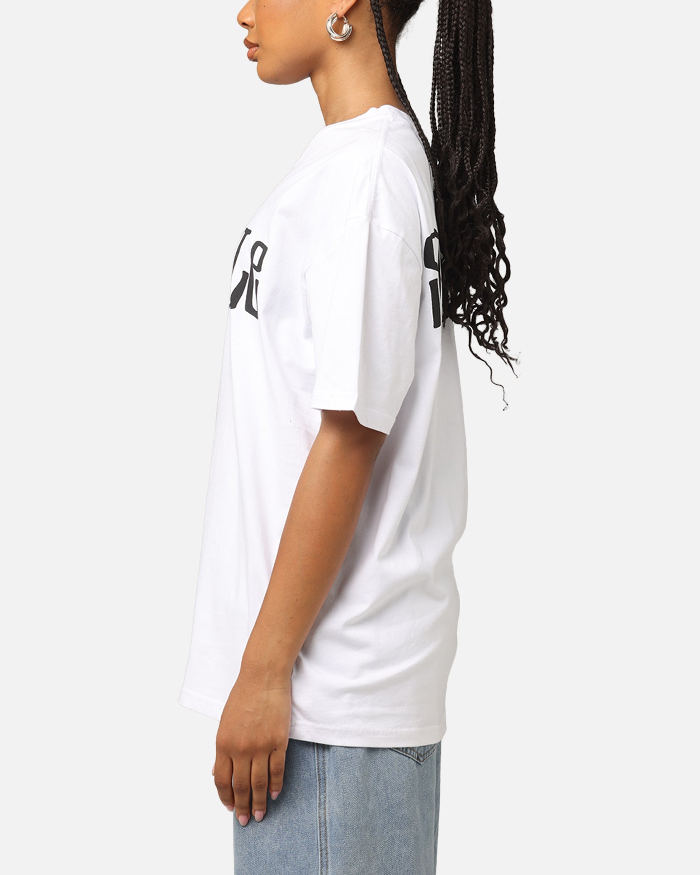 S Double Design By T-Shirt White