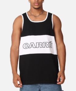 Carre Boost Panel Singlet Black