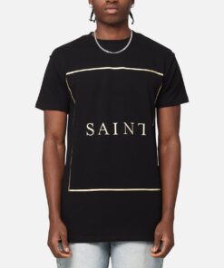 Saint Morta Division Lafayette T-Shirt Black/Gold