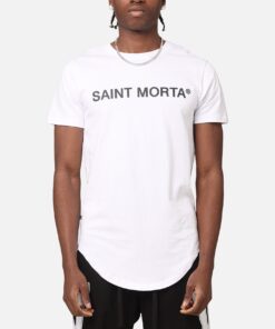 Saint Morta Official El Duplo T-Shirt White/Black