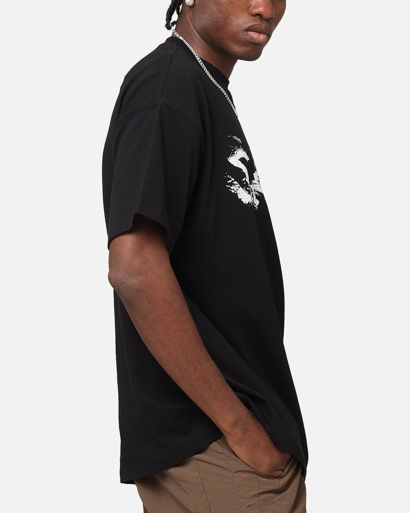 Saint Morta System Overload Boxy T-Shirt Black