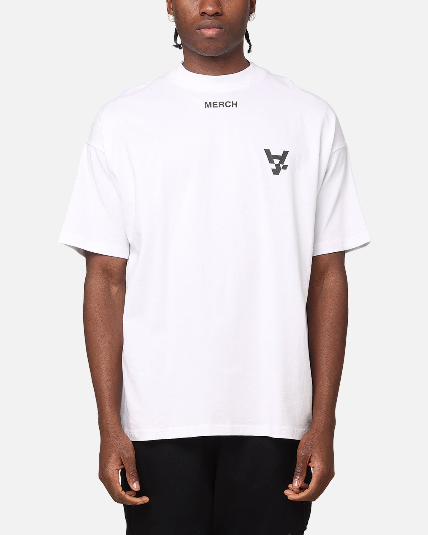 The Anti Order A Logo Merch Boxy T-Shirt White/Black