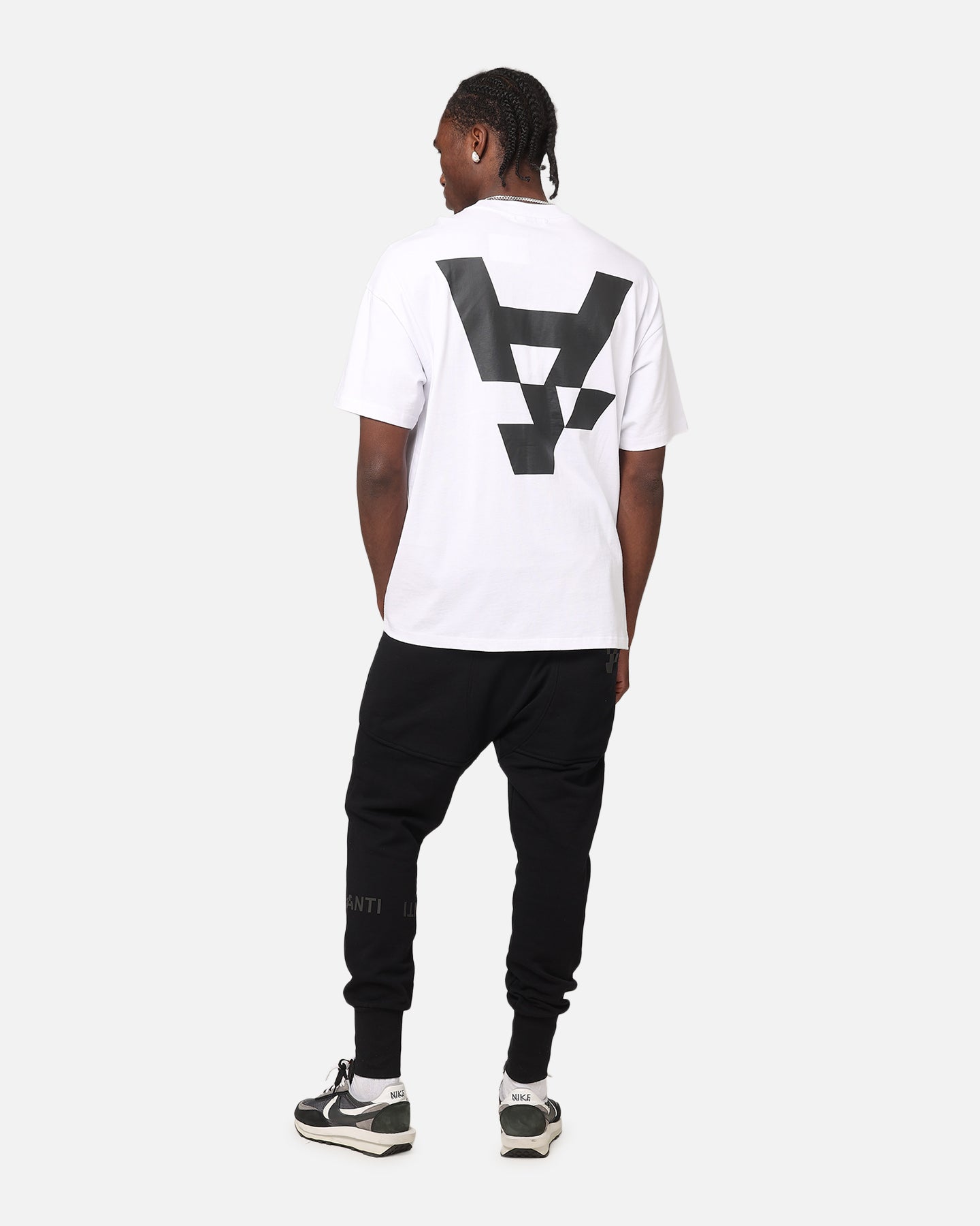 The Anti Order A Logo Merch Boxy T-Shirt White/Black