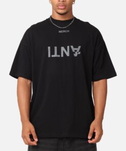 The Anti Order Merch Boxy T-Shirt Black