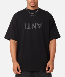 The Anti Order Merch Boxy T-Shirt Black/Black