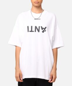 The Anti Order Merch Boxy T-Shirt White/Black