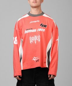 Loiter Night Crawler Long Sleeve T-Shirt Red/Black