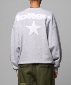 Loiter Premium Essentials Crewneck Grey Marle