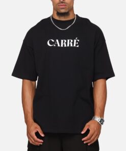 Carre Minimalist T-Shirt Black