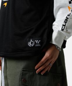 We Are The Wild Collective X Women's Mclaren 'Vegas Grad Prix 2024' Mesh Long Sleeve Jersey Black