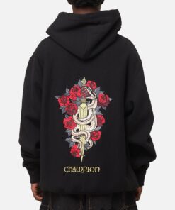 Champion Reverse Weave Lunar New Year Hoodie Black