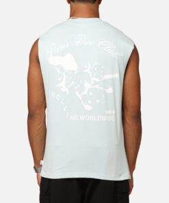 Carre Dice Club Muscle T-Shirt Light Blue