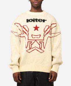 Loiter Substance Knit Sweater Off White