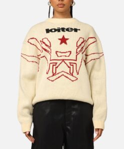 Loiter Substance Knit Sweater Off White