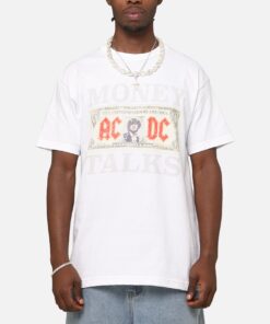 AC/DC Money Talks T-Shirt Vintage White