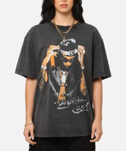 Warner Music Burna Boy T-Shirt Black