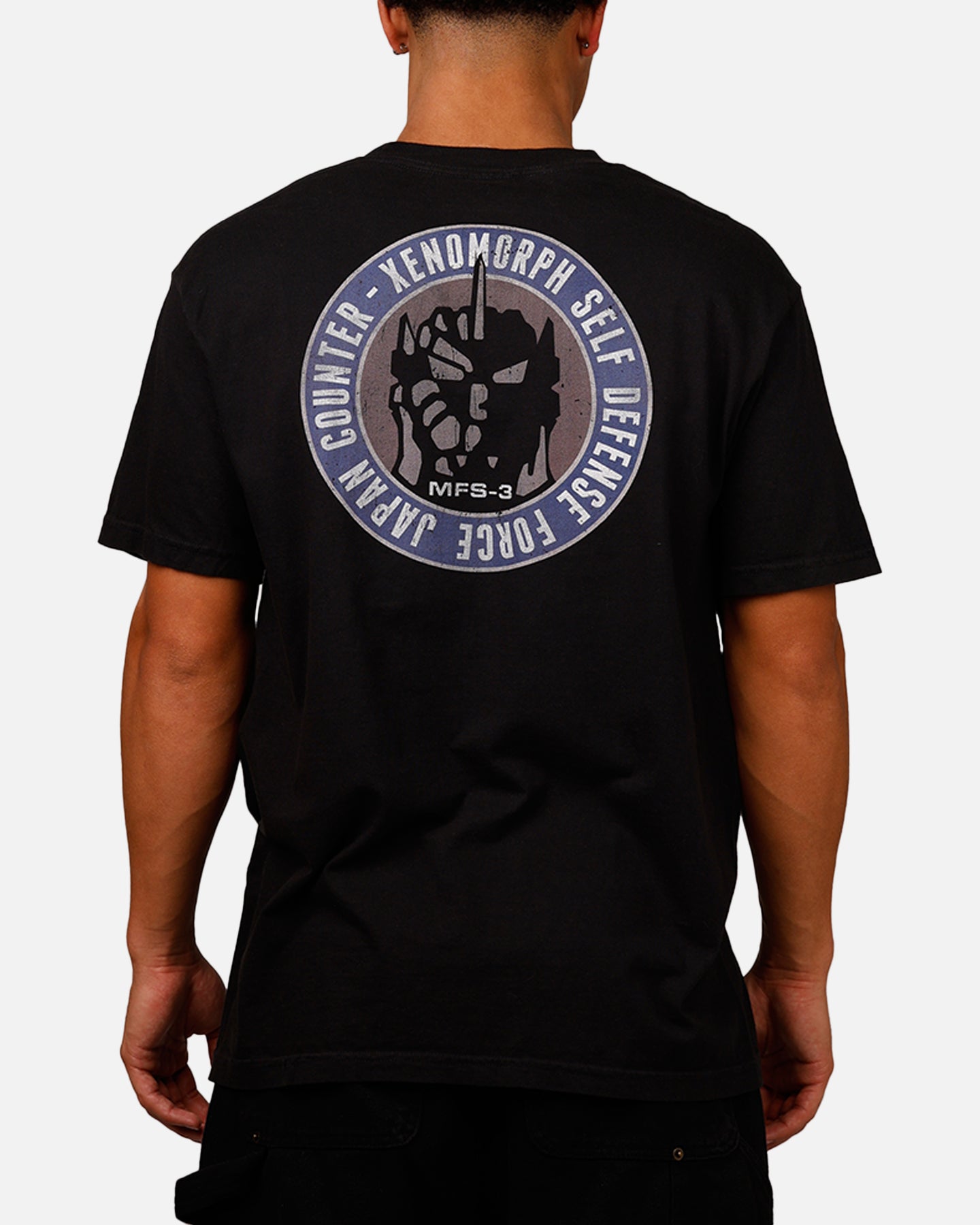 Ripple X Godzilla Mechagodzilla T-Shirt Black