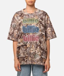 Billie Eilish Billie Billie Billie Organic Cotton T-Shirt Realtree