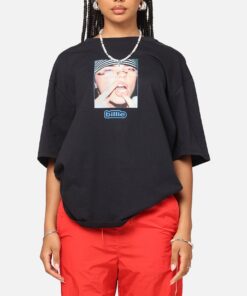 Billie Eilish Billie Gem Organic Cotton T-Shirt Black