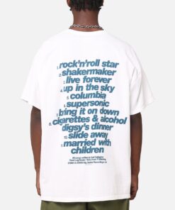 Oasis Definitely Maybe T-Shirt White Vintage