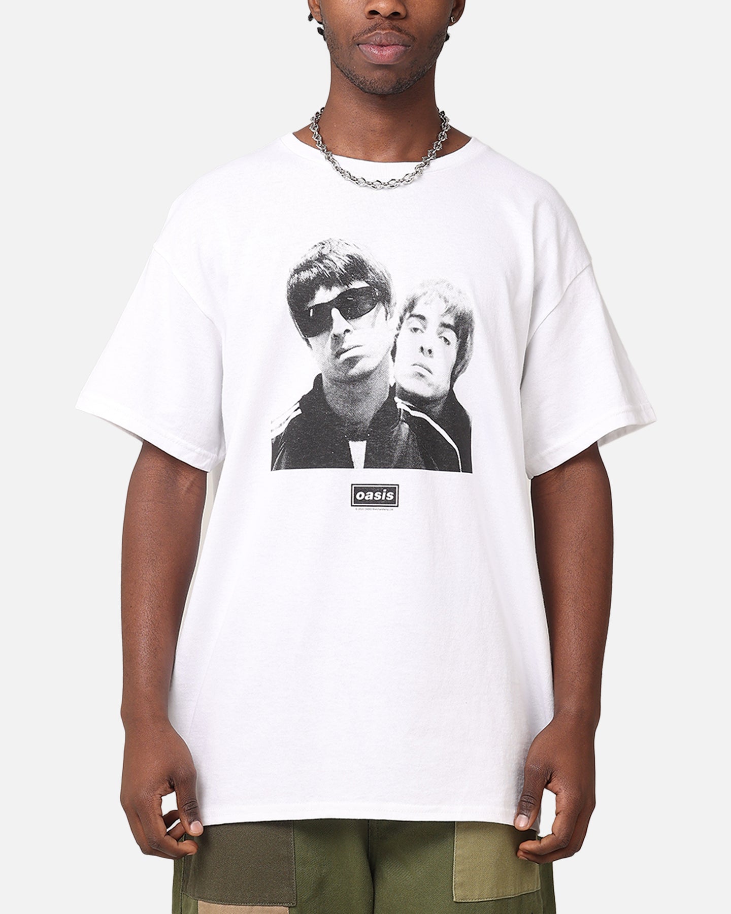 Oasis Photo T-Shirt White