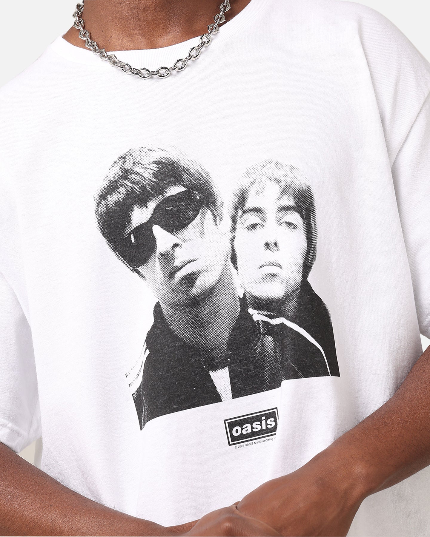 Oasis Photo T-Shirt White
