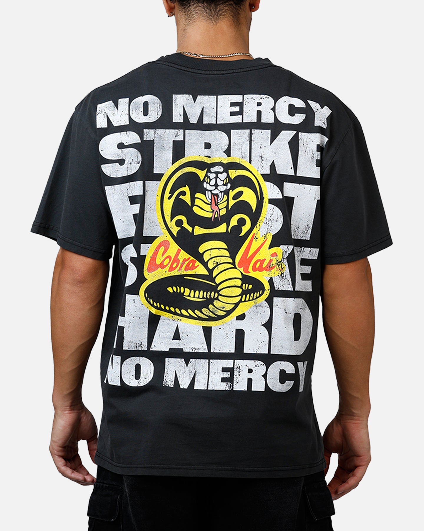 Philcos X Cobra Kai No Mercy T-Shirt Black