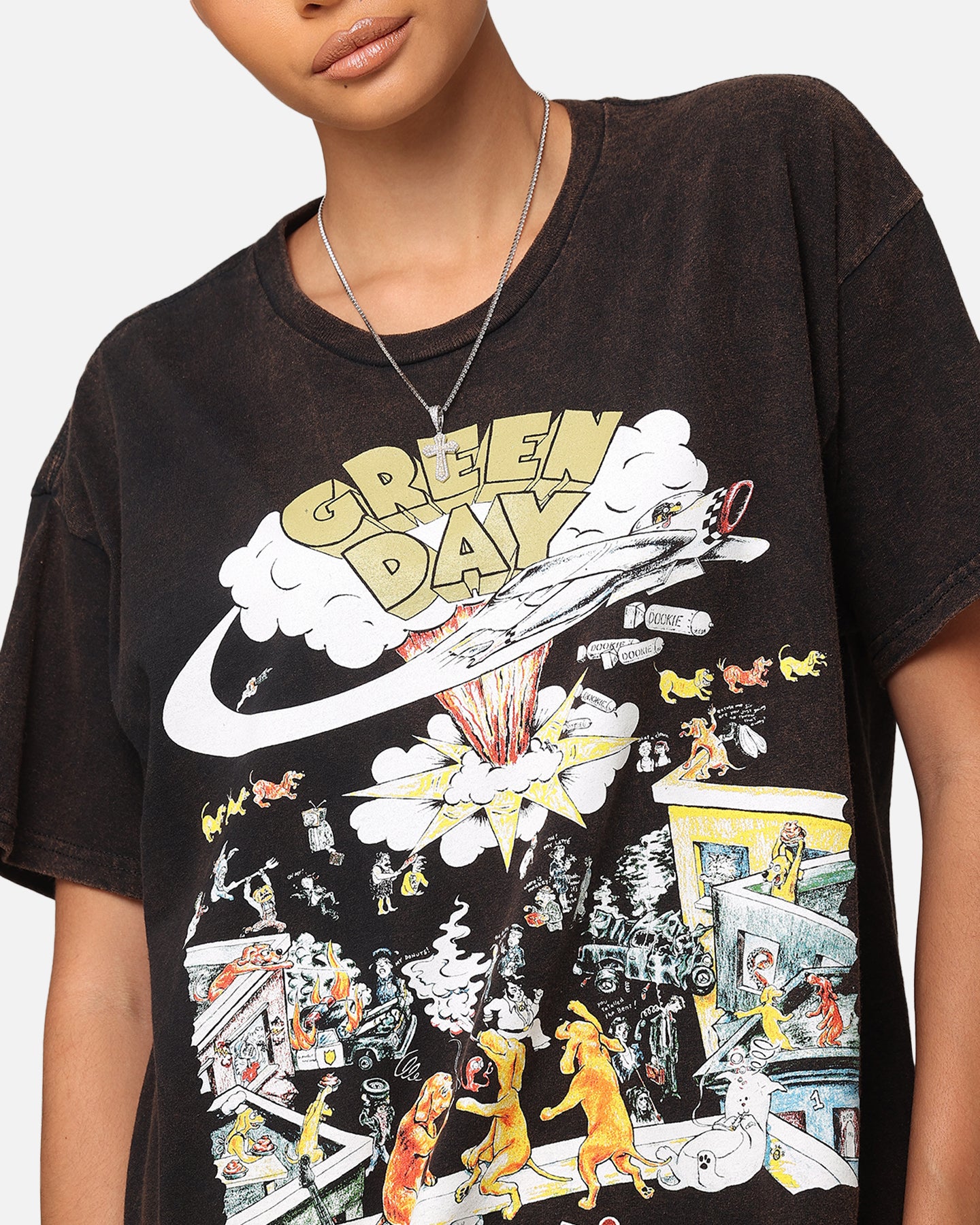 Green Day Dookie Vintage T-Shirt Black Vintage