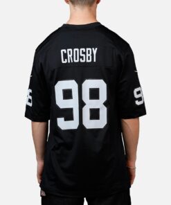 Nike Las Vegas Raiders Maxx Crosby #98 Limited Jersey Black