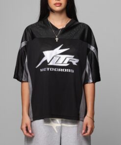 Loiter End Zone Jersey Black