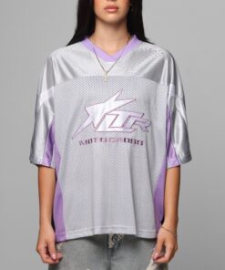 Loiter End Zone Jersey Grey/Purple