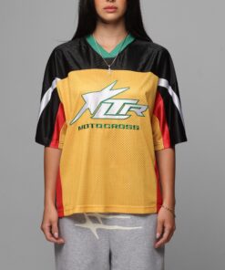 Loiter End Zone Jersey Yellow/Green/Red