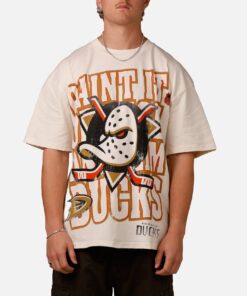 Culture Kings Anaheim Ducks Lets Go Ducks Vintage T-Shirt Off White