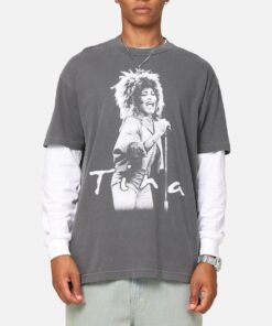 Tina Turner Tina Turner Vintage T-Shirt Faded Black