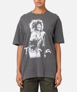 Tina Turner Tina Turner Vintage T-Shirt Faded Black