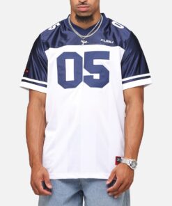 Fubu Football Jersey White/Navy