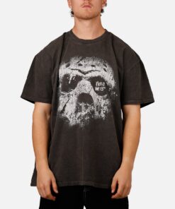 American Thrift X Friday The 13th 'Horror Classics' 13th Classic Heavyweight T-Shirt Black Wash