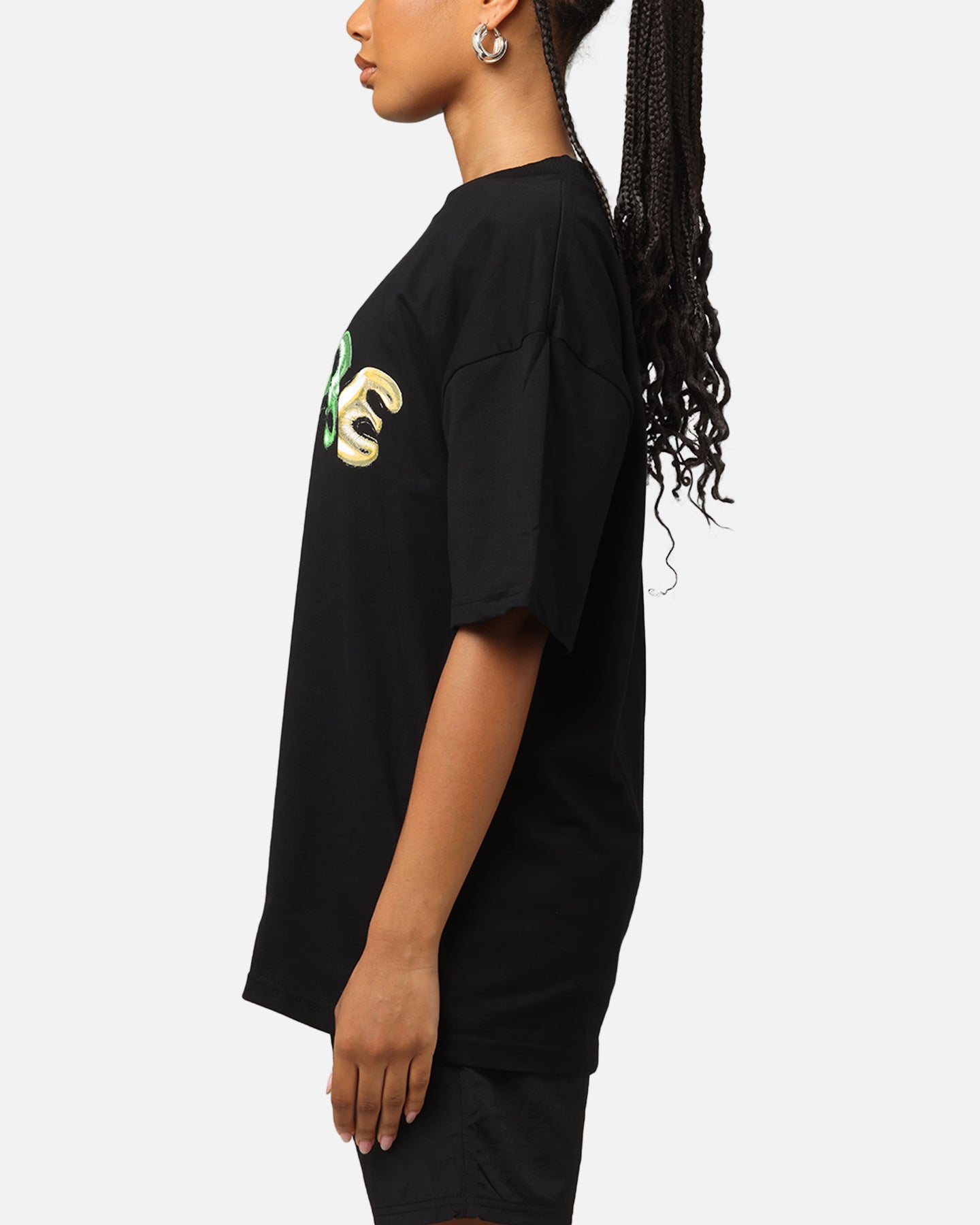 Carre Balloon T-Shirt Black