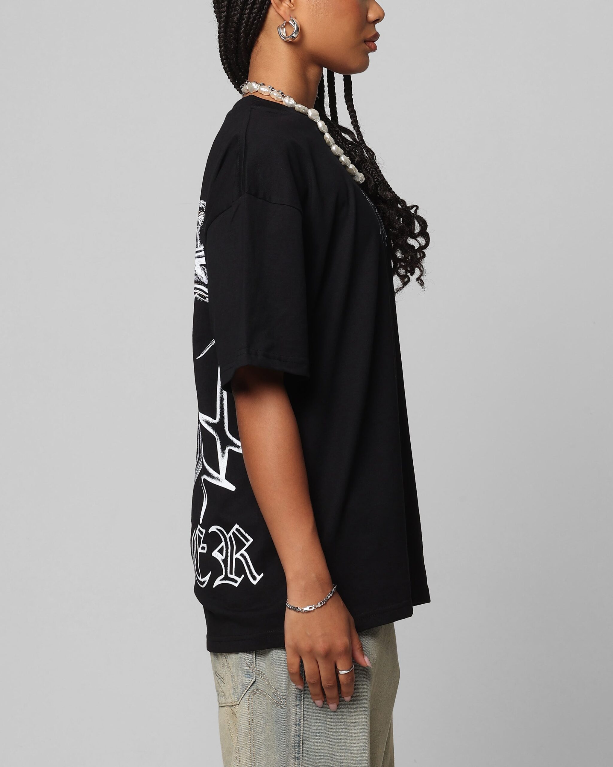 Loiter Chrome Spider T-Shirt Black