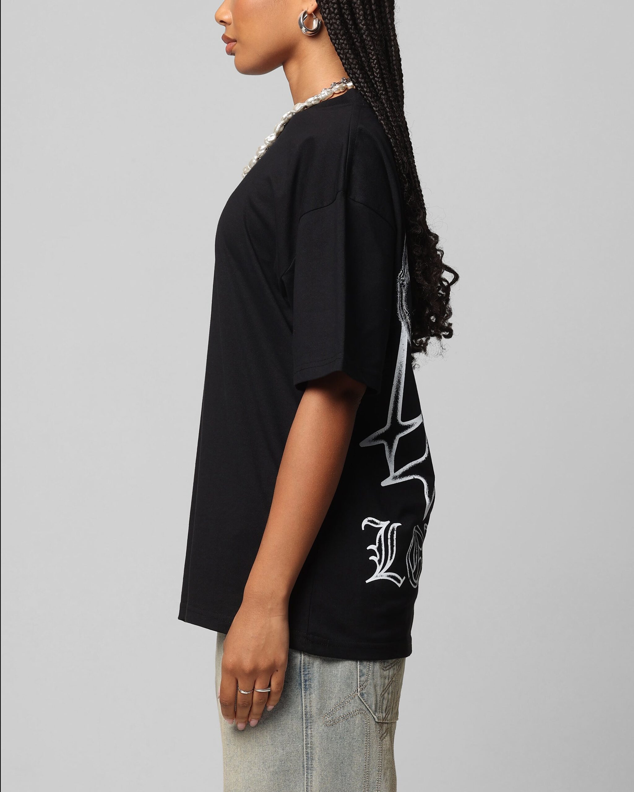 Loiter Chrome Spider T-Shirt Black