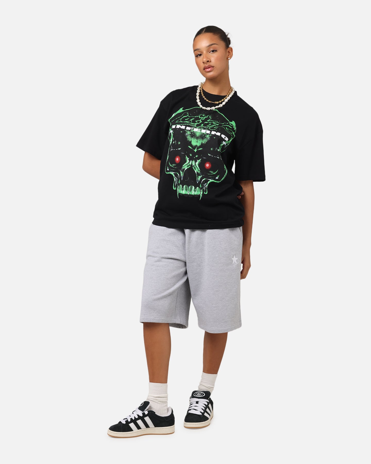 Loiter Inferno Drop T-Shirt Black