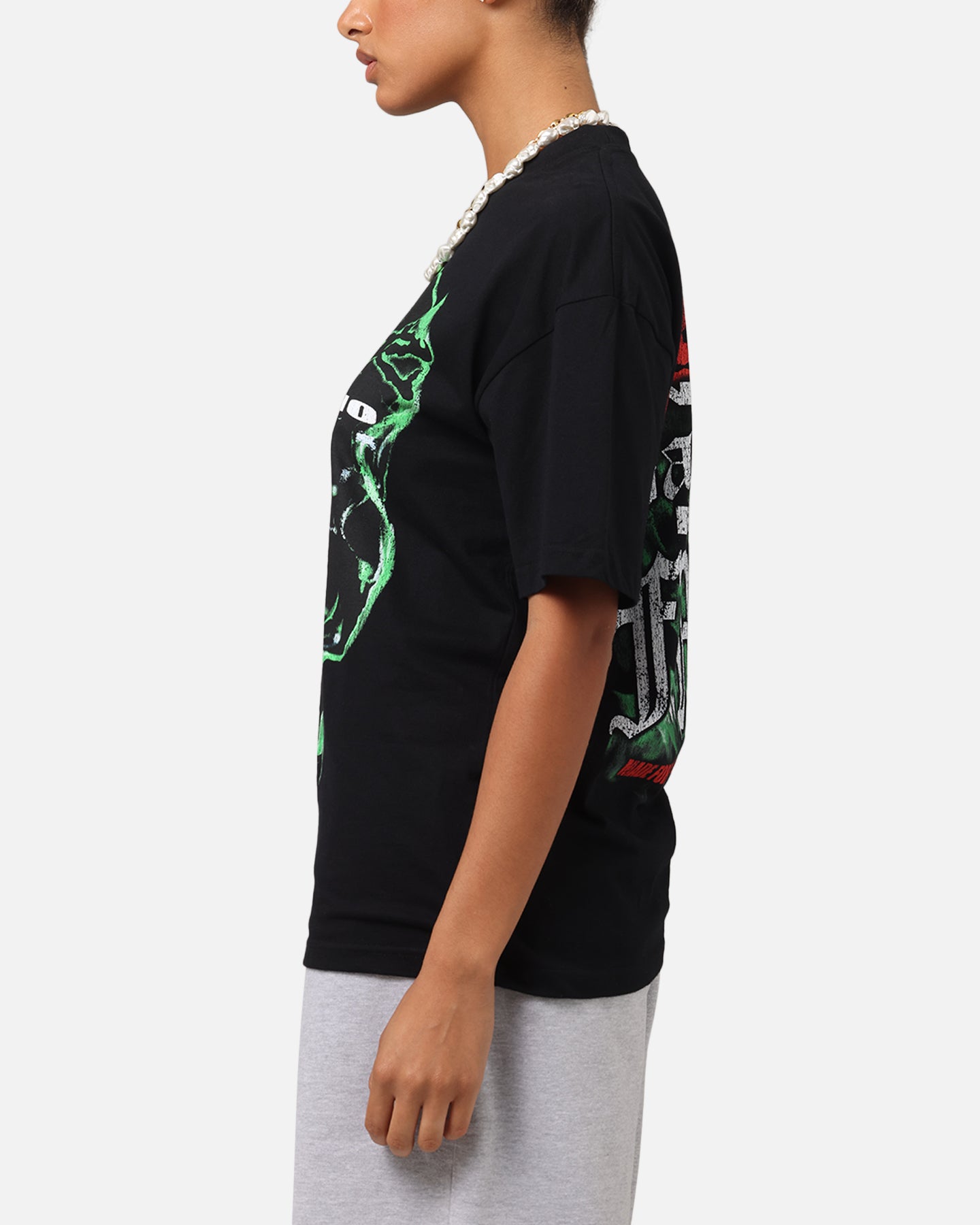 Loiter Inferno Drop T-Shirt Black
