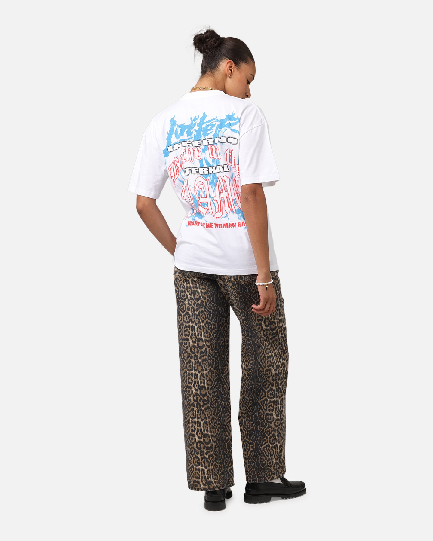 Loiter Inferno Drop T-Shirt White